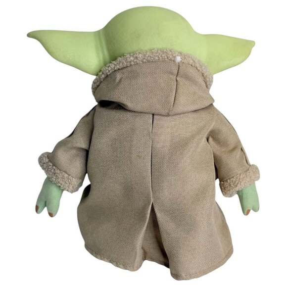 Star Wars Mandalorian The Child Baby Yoda Plush Toy Mattel With Sounds 12” Grogu - Picture 2 of 8